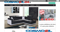 Desktop Screenshot of cosmobil24.it